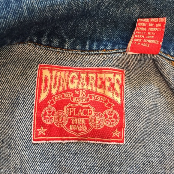 Dungarees Denim Jacket, size XL (age 12) - Picture 4 of 8